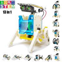 STEM Toys for 8 Year Olds Kids Education Solar Robot - Science Experiment DIY Building Kit Stem Toys with Working for Boys & Girls Age 7 8 9 10 11 12 (6 7 Need with Help) in A Storage Gift Box