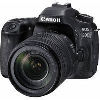 Canon Digital SLR Camera Body [EOS 80D] and EF-S 18-135mm f/3.5-5.6 Image Stabilization USM Lens with 24.2 Megapixel (APS-C) CMOS Sensor and Dual Pixel CMOS AF - Black