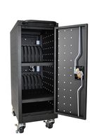 LUXOR LLTM16-B-V2 Tablet and Chromebook Charging Cart