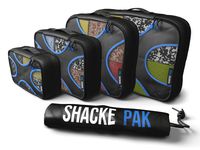 Shacke Pak - 5 Set Packing Cubes - Travel Organizers with Laundry Bag