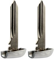KeylessOption Keyless Entry Remote Car Fob Emergency Key Blade Insert Replacement for M3N40821302 (Pack of 2)