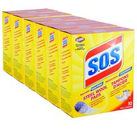S.O.S 60 Count Cleaning Steel Soap Wool Pads