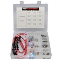 96+ Piece Low Voltage Contractor Fuse & Accessory Kit by Spider Security Products (Part #: SSP-Acc-Fuse-KIT) ($19.96 MSRP)