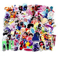 63pcs American Comic Book Steven Universe Stickers for Water Bottles Laptop Motorcycle Bicycle Skateboard Luggage Decal Graffiti Patches Stickers