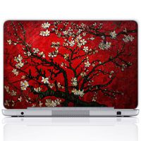 Meffort Inc 11.6 12 Inch Laptop Notebook Skin Sticker Cover Art Decal (Free Wrist pad) - Van Gogh Cherry Blossom