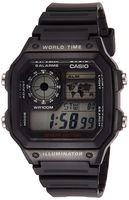 Casio Men's AE1200WH-1A World Time Multifunction Watch