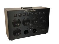 DiamondBoxx Model XL2 Black - The Biggest Bass in Wireless Audio Portable Bluetooth Speaker Loud Clear with 1000 Watts Output, 20 Hours per Charge, 12 amplifiers for 0 Distortion and 4 subwoofers