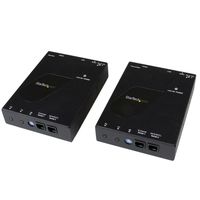 StarTech.com HDMI Video Over IP Gigabit Ethernet Extender Kit - 1080p HDMI Extender Over Cat6 LAN Ethernet - up to 330 feet (100 Meters) (ST12MHDLAN)