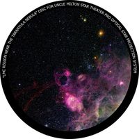 LMC Region Near The Tarantula Nebula disc for Uncle Milton Star Theater Pro/Nashika NA-300 Home Planetarium