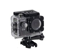 Coleman CX14WP Conquest3 4K Ultra HD Action Camera with Waterproof Housing & Mounts, Black