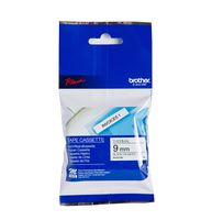 BROTHER MK221BZ TAPE, 9MM, BLACK/WHITE