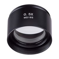 VIPFIX SM05 0.5X Barlow Lens Super Widefield Assisted Auxiliary Len for SM Series Stereo Zoom Microscope