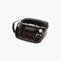 Emerson Alarm Clock Radio Tele