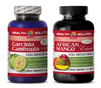 Immune Power - Garcinia CAMBOGIA - African Mango - Combo - Garcinia Original - (2 Bottles Combo)
