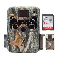 Browning Trail Cameras Dark Ops Extreme 16MP Game Camera with 16GB SD Card and Focus USB Reader