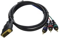 Monoprice 103869 3.25-Feet DVI-I to 3 RCA Component Video Cable