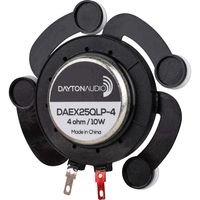 Dayton Audio DAEX25QLP-4 Quad Feet Low Profile 25mm Exciter 10W 4 Ohm