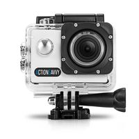 ActionSavvy 007 1080P HD Action Camera 50m/164feet Waterproof 15 Mounts 2' Screen HDMI Diving Helmet Surfing Snorkeling Biking Camera