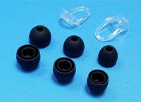 Plantronics Spare Ear Tips, Ear Gels and stabilizers for BackbeatGo2 (Black) 87709-03 ... Set of Plantronics Backbeat Go 2 Earbuds S/M/L and a Pair of Clear Stabilizer. - by: JP-American BT Accessories