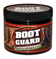 Boot Guard Leather Dressing: Restores and Conditions Leather Boots, Shoes, Automotive Interiors, Jackets, Saddles, and Purses 5 Ounce Jar