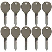 qualitykeylessplus Ten Replacement Transponder Chip Keys Y164PT for Chrysler Dodge Jeep Vehicles
