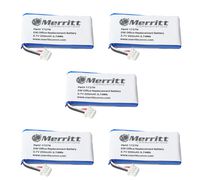 Replacement Battery for Sennheiser OfficeRunner, DW Pro 1, DW Pro 1, and SD Series Wireless Headsets- 5 Pack
