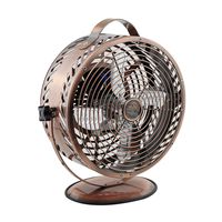 Himalayan Breeze Bronze Fan, Portable Fan, Unique Decorative Lightweight Table Fan