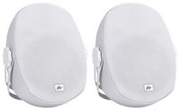 2 Peavey Impulse 5c Indoor/Outdoor 5" Speakers 4 Restaurant/Bar/Home/Patio-White