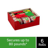 Scotch Tough Grip Moving Packaging Tape, 1.88 in. x 22.2 yd, 1.5 in Core, 6 Rolls with Dispenser per Pack, Tough grip on all box types including boxes made with 100% recycled fibers(150-6)