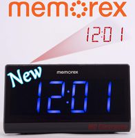 Memorex MC0952 Projection 180° Flip with Focus Clock Double Alarm Radio