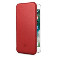 Twelve South SurfacePad for iPhone 6 Plus/6s Plus, red | Ultra-Slim Luxury Leather Cover + Display Stand