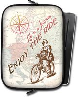 AngelStar 13747 Life is a Journey Vintage Artwork Tablet/Ipad Case, Large
