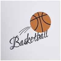 3dRose Set of 12 Greeting Cards, Basketball Being Shot Into Basket Design (gc_183322_2)