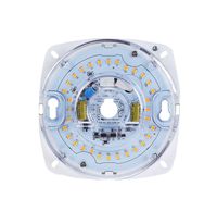 Silverlite 4",17W,5000K,1300LM,120V,CRI80,Dimmable LED Light Engine,Retrofit Light Kit for Ceiling Flush Light,Ceiling Fan Light,Pendant,Lantern,Garden Light, 5.39" Corner to Corner