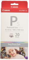 Canon SELPHY E-P20S 4R 4" x 6" Easy Photo Pack (20 Sheets)