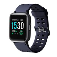 Arbily Smart Watch for Android Phone iPhone, Smartwatch with Heart Rate Monitor Waterproof Swimming Smart Watch with Sleep Tracker Pedometer Step Calorie Counter,Smart Watches for Women Men Kids,Blue