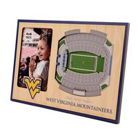 NCAA West Virginia Mountaineers 3D StadiumViews Picture Frame