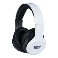 Altec Lansing Bluetooth Wireless with Voice Confirmation Headphones, White (MZW300-White)