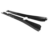 Z51 Carbon Fiber Side Skirts Extension Rocker Spoiler Lip for 2014-2018 Corvette C7