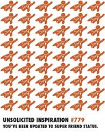 Quiplip UI106pck Super Friend Birthday Card (6-Pack)