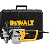DEWALT Electric Drill, Right Angle Stud and Joist, Bind-Up Control, 1/2-Inch, 11-Amp (DWD460K)