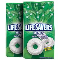 LIFE SAVERS Mints Wint-O-Green Hard Candy 50-Ounce Party Size Bag (Pack of 2)