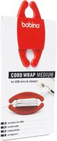 Bobino Cord Wrap - Medium - Red - Stylish Cable and Wire Management / Organizer