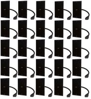Buyer's Point HDMI Wall Plate [UL Listed] with 6-Inch Pigtail (25, Black)