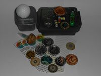 Geocache Container Set - Five Cache Containers with Swag Trade Items & FTF Prizes