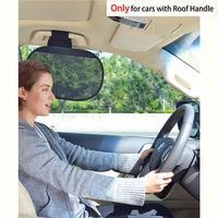 TFY Car Interior Roof Handle Sunshade Sun Protection Plus Glare Reduction for Driver and Passengers