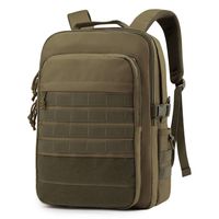 WindTook Laptop Backpack for Women and Men Molle Travel Computer Bag School College Daypack Suits 15.6 Inch Notebook WT6300 Khaki