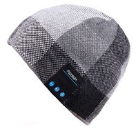 Mydeal Wireless Bluetooth Beanie Hat Headphone Headset Music Audio Cap for Women Men with Speaker & Mic Hands Free Outdoor Sports,Compatible with Iphone X/ 8 plus,Samsung,Best Christmas Gifts -Black