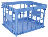 Storex Standard File Crate, Letter/Legal Size, 17.25 x 11.2 x 14.25 Inches, Classroom Blue (61495A03C)