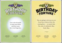 Quiplip Misfortune Birthday 6) Greeting Cards